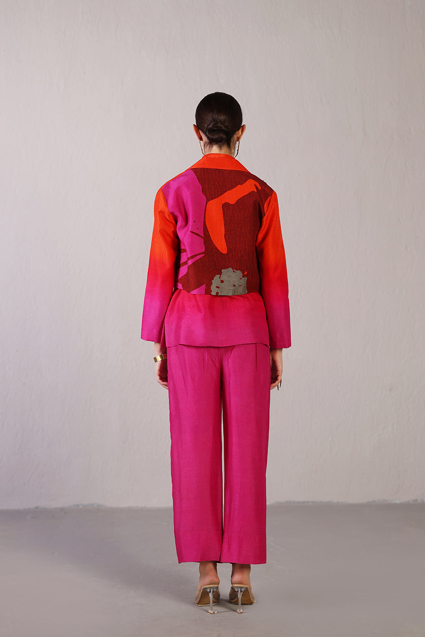 Ridge Orange & Red Co-ord Set