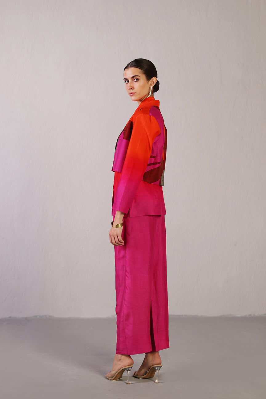 Ridge Orange & Red Co-ord Set