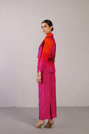 Ridge Orange & Red Co-ord Set