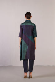 Flowna Royal Blue Kurta Set
