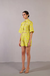 Matrix Neon Yellow Co-ord Set