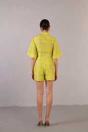 Matrix Neon Yellow Co-ord Set