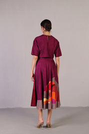 Vista Wine & Red Co-ord Set