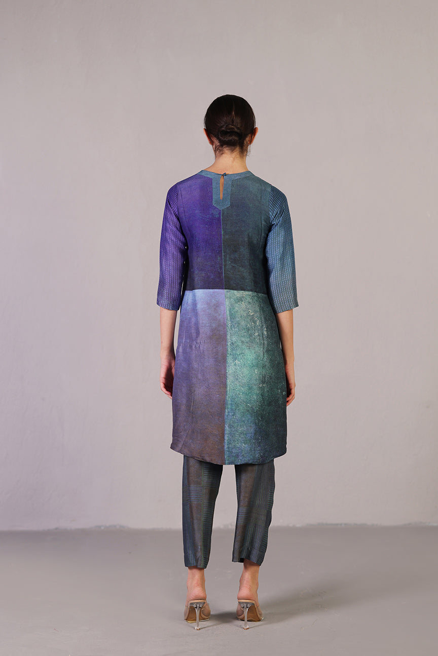 Glint Green & Purple Co-ord Set
