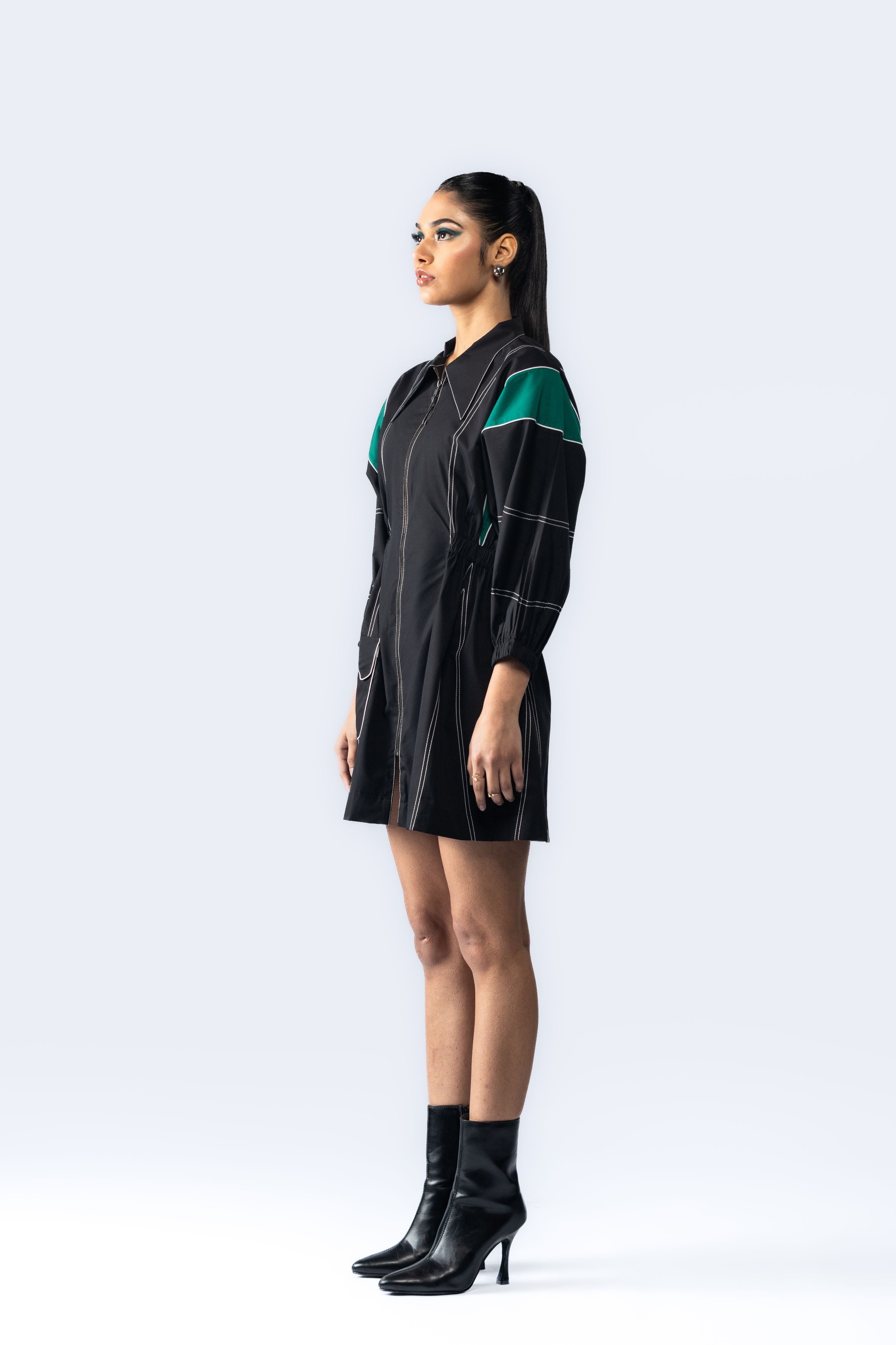 Colour Blocking Dress