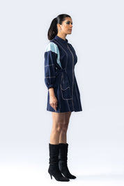 Colour Blocking Dress