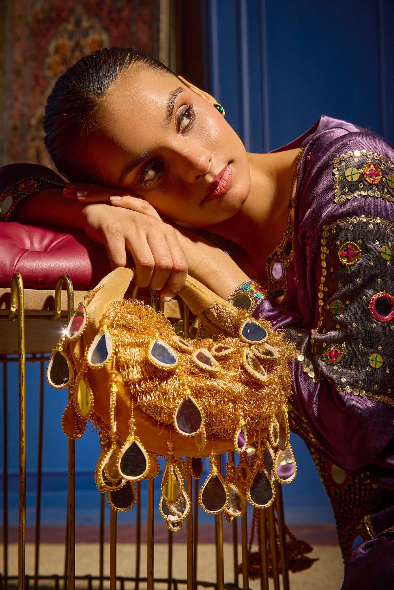 Seher Boat Bag Gold