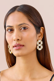 Cavana Double Studs Ivory