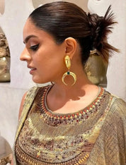 Copa Drop Earrings Emerald