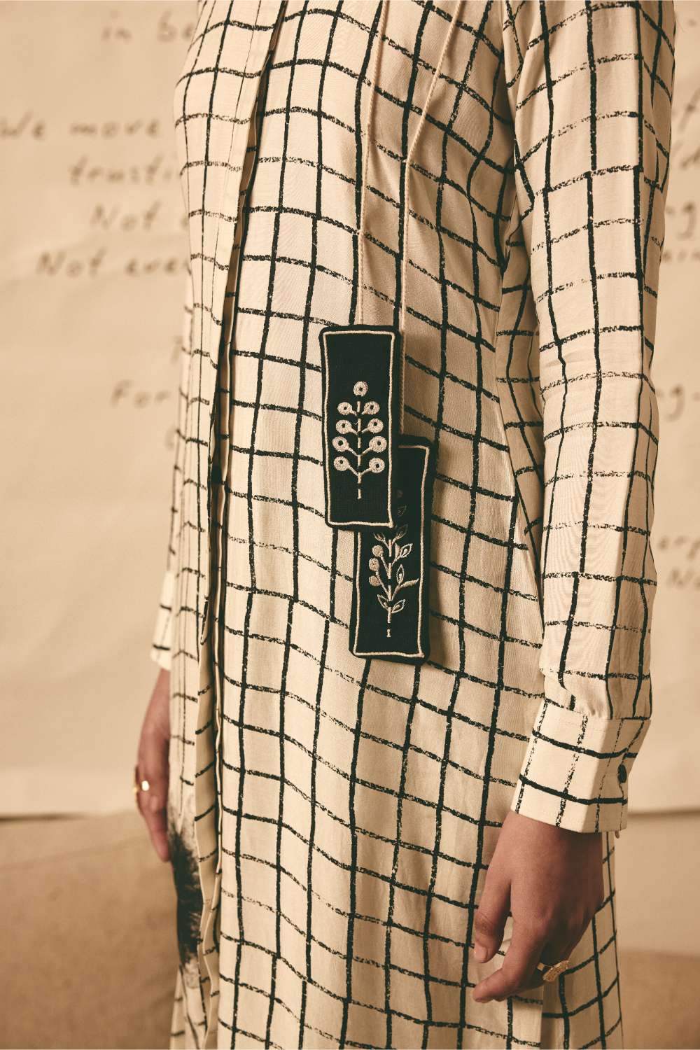 Bookmark Grid Kurta