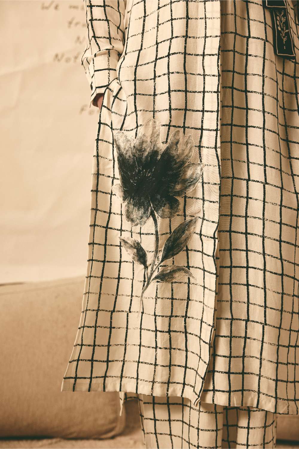 Bookmark Grid Kurta