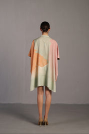Diffuse Soft Pink & Green Shorts Set