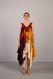 Diffuse Wine & Cream Co-ord Set