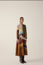 A Line Long Dress