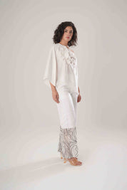 White Off Shoulder Set