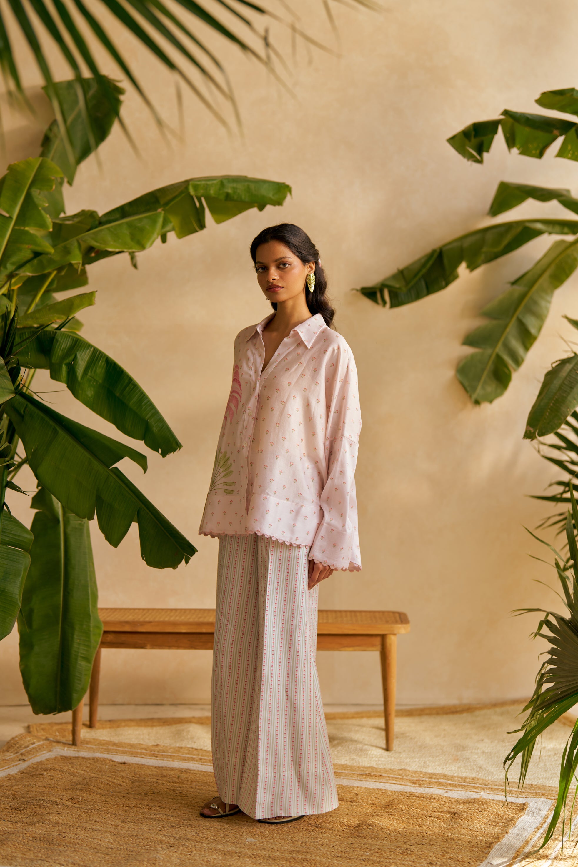 Rouge Pana Oversized Shirt