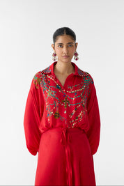 Maharani Crop Top and Skirt