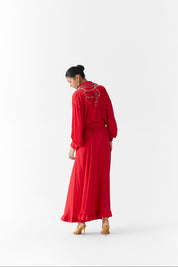 Maharani Crop Top and Skirt