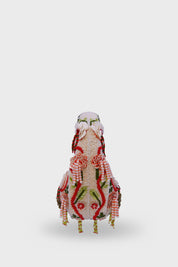 Crimson Amour Mini Beaded Bag