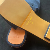 Suede Charm Mules Footwear Without Charms