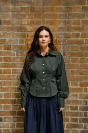 Pure Cotton Shirt and Skirt Co-ord Set