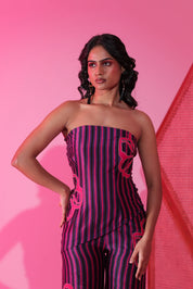 Berry Bloom Stripe Set