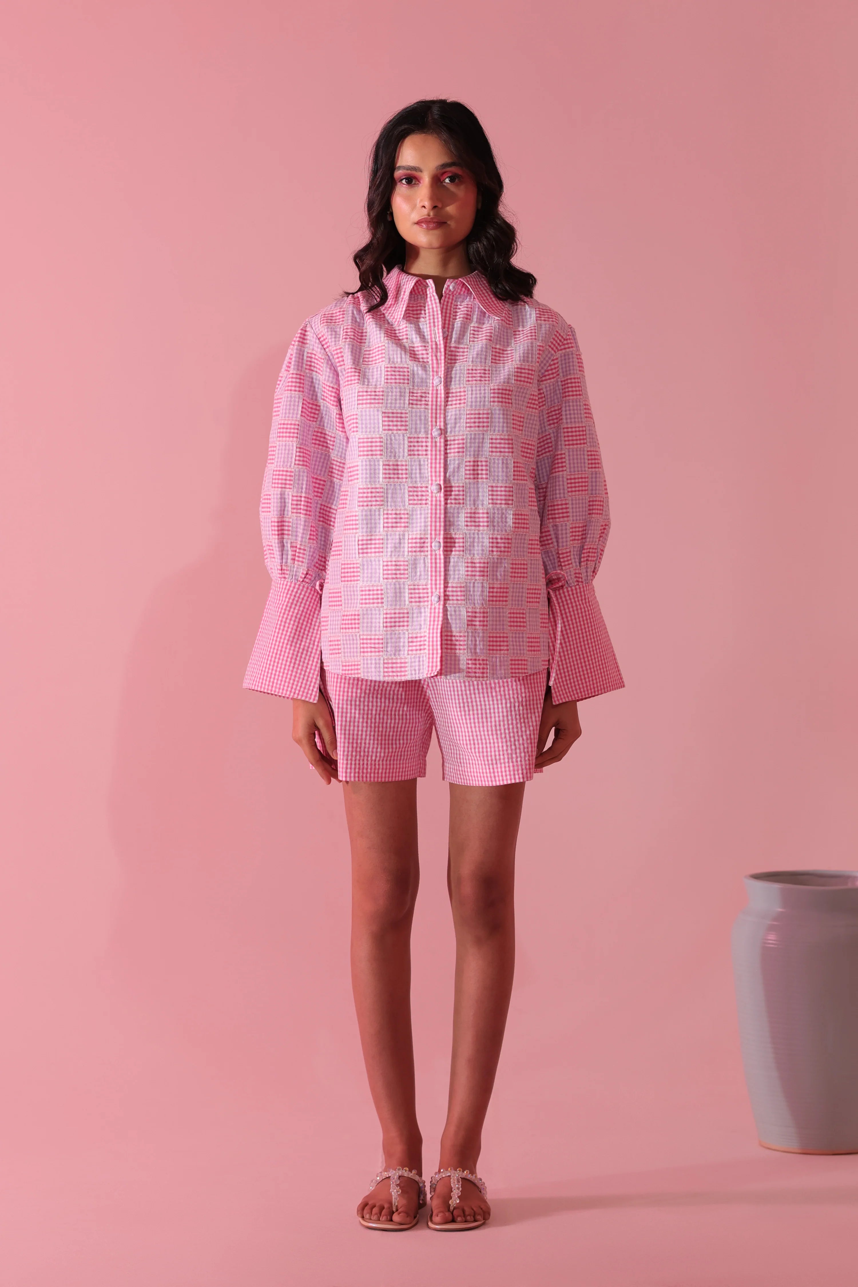 Pink Checker Set