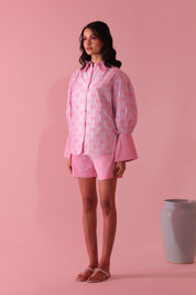 Pink Checker Set