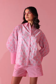 Pink Checker Set