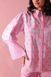Pink Checker Set