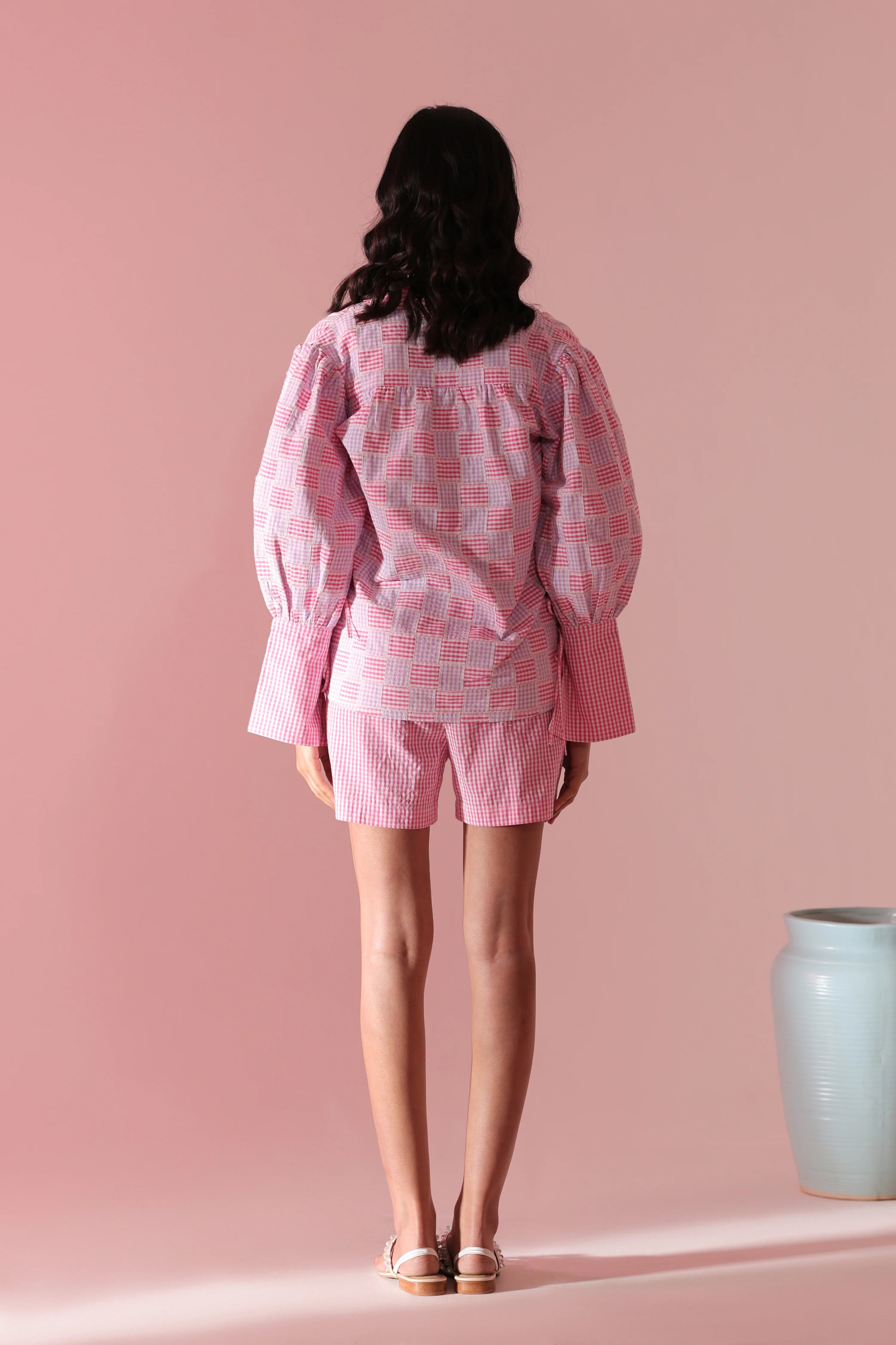 Pink Checker Set