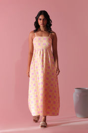 Sorbet Picnic Midi Dress