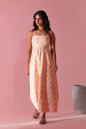 Sorbet Picnic Midi Dress