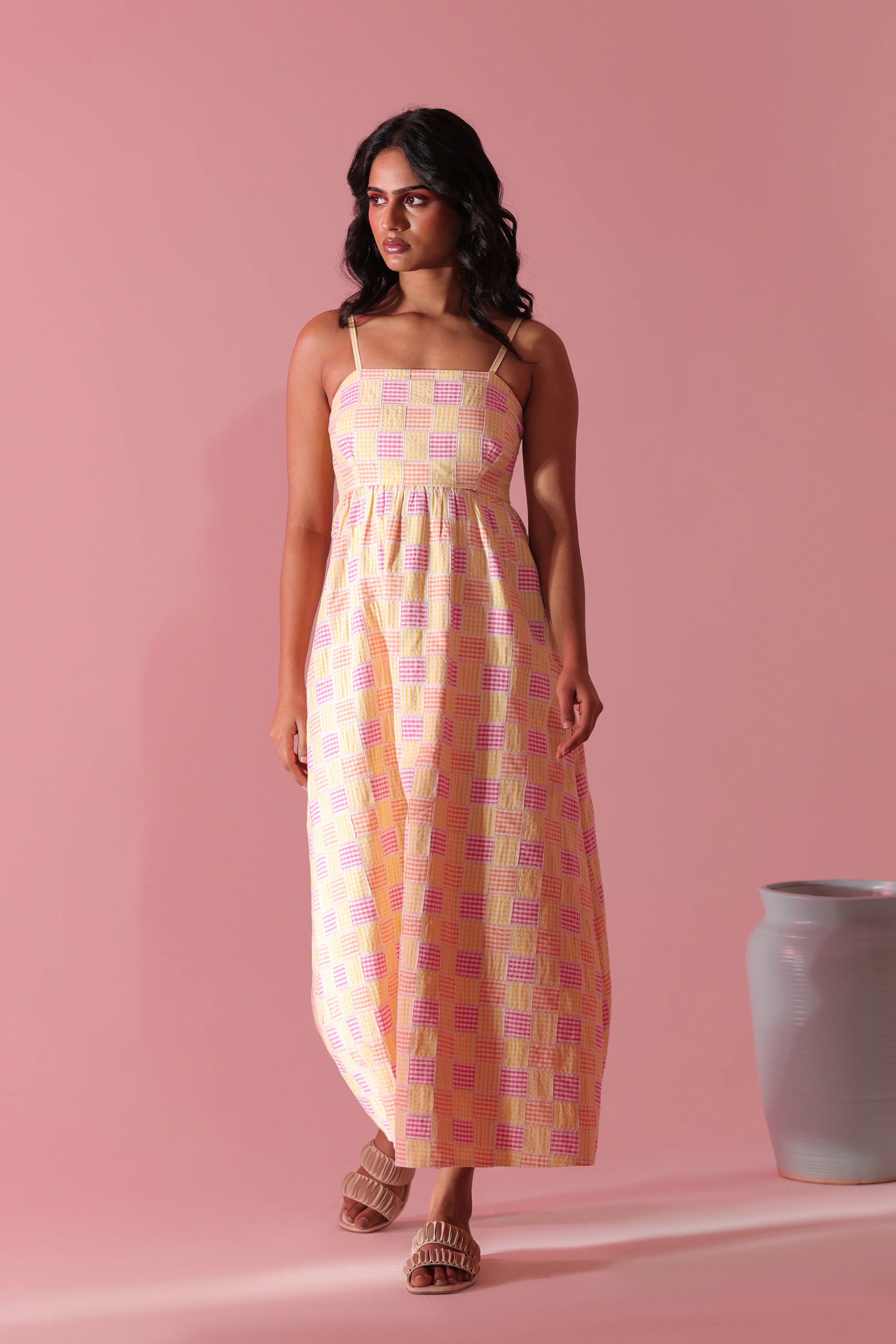 Sorbet Picnic Midi Dress