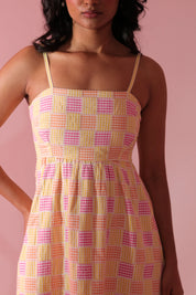 Sorbet Picnic Midi Dress