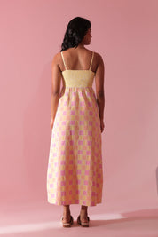 Sorbet Picnic Midi Dress
