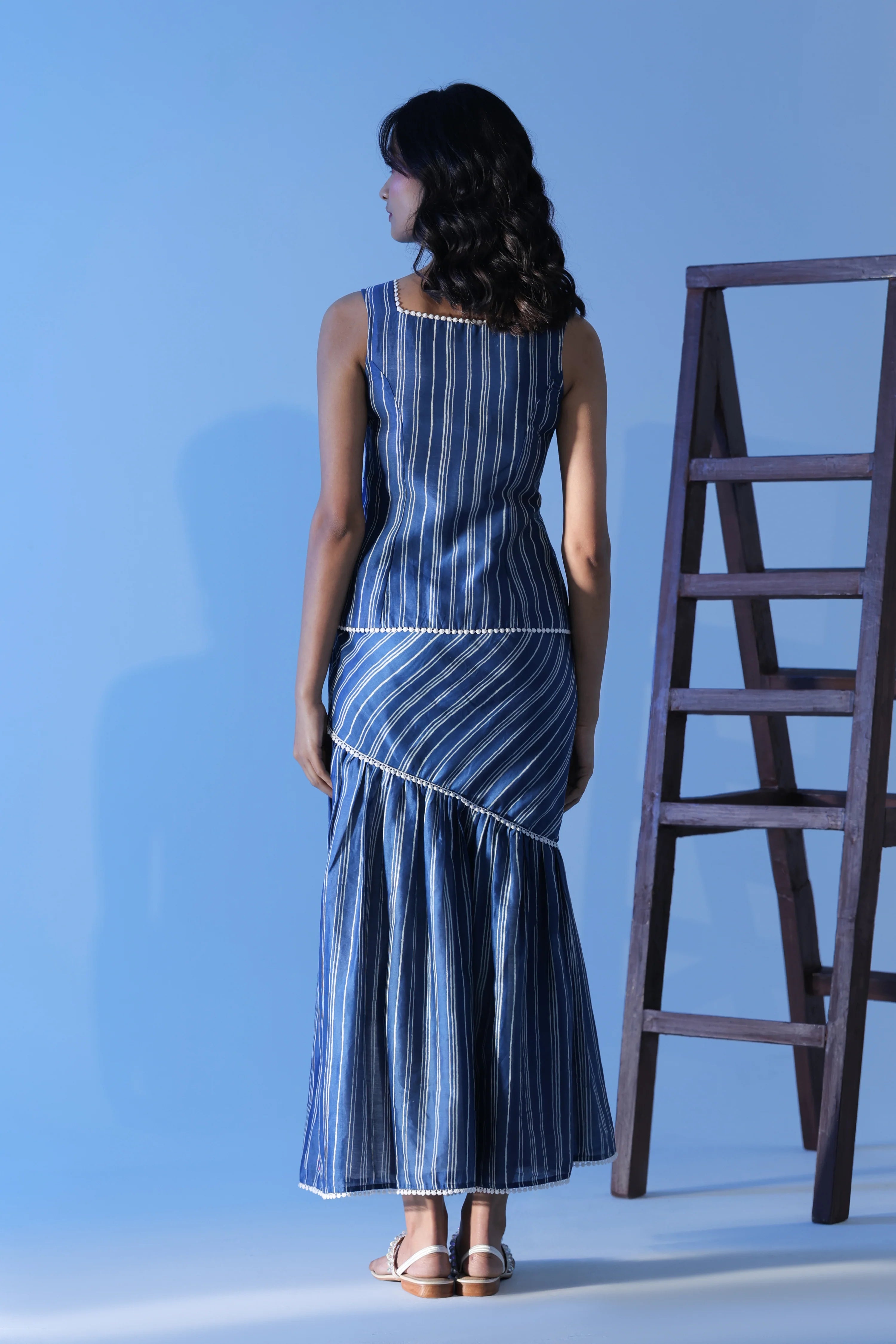 Blue Summer Stripe Set