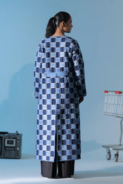 Blue Jean Lattice Coat