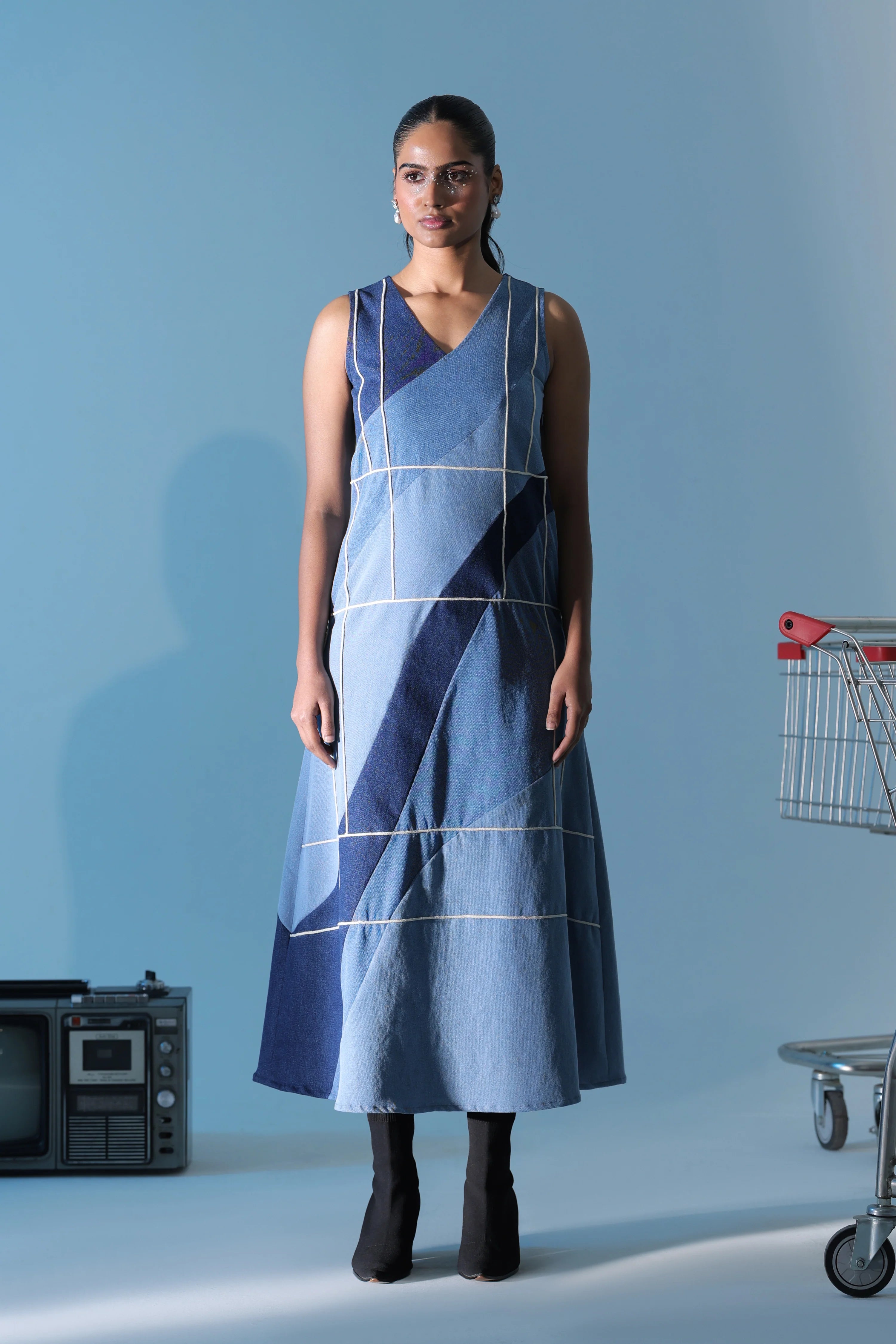 Denim Canvas Dress