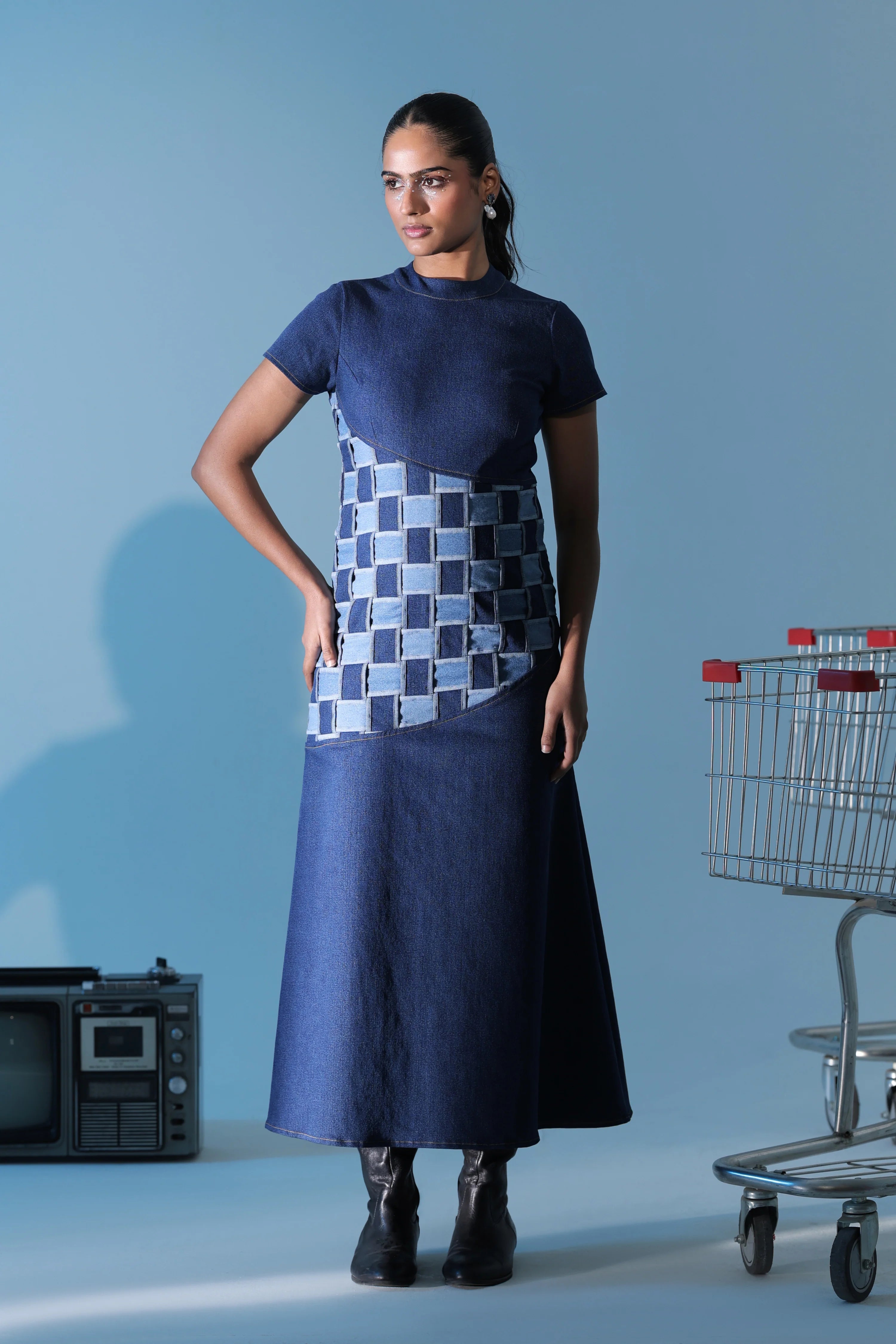 Weave Contour Dress