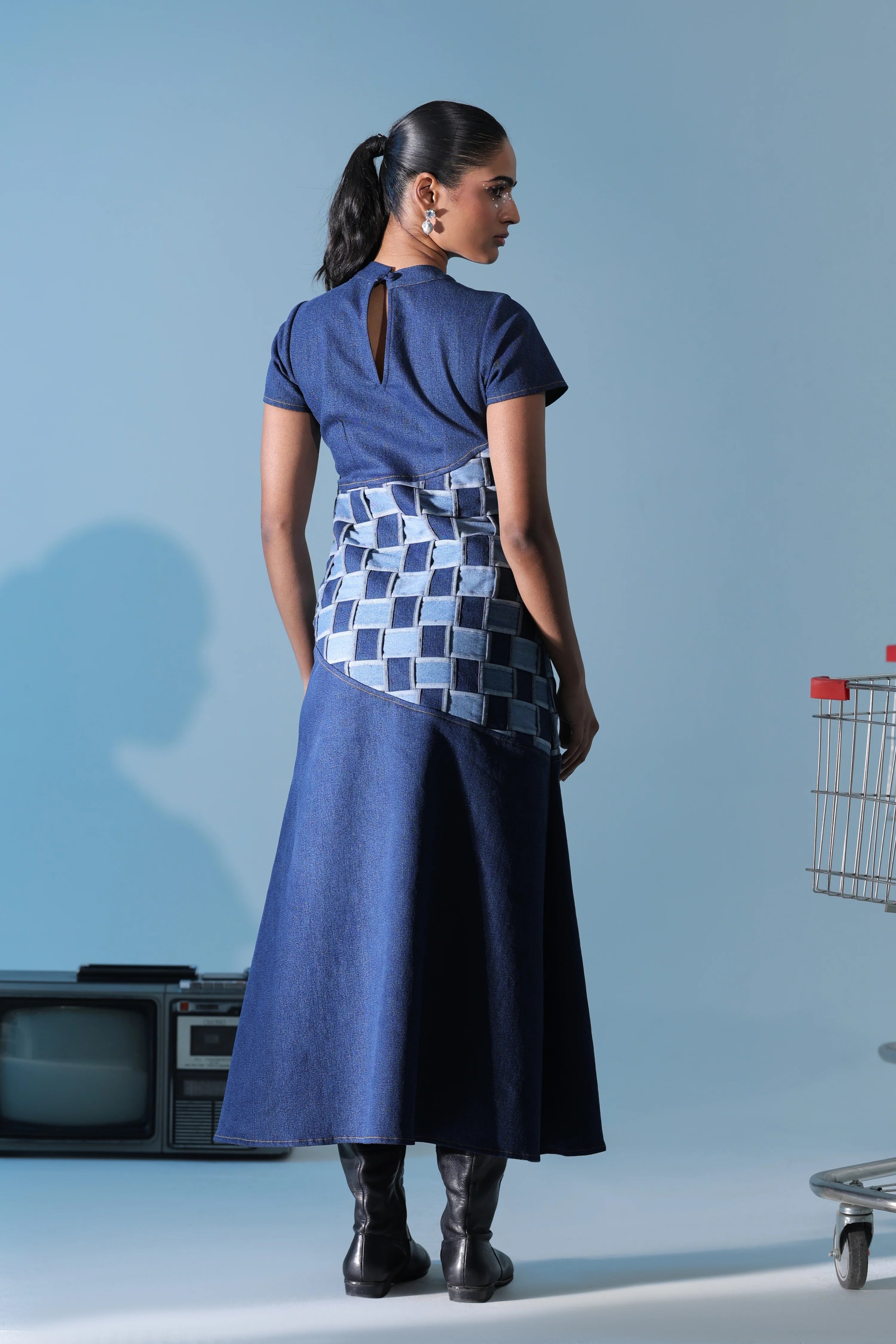 Weave Contour Dress