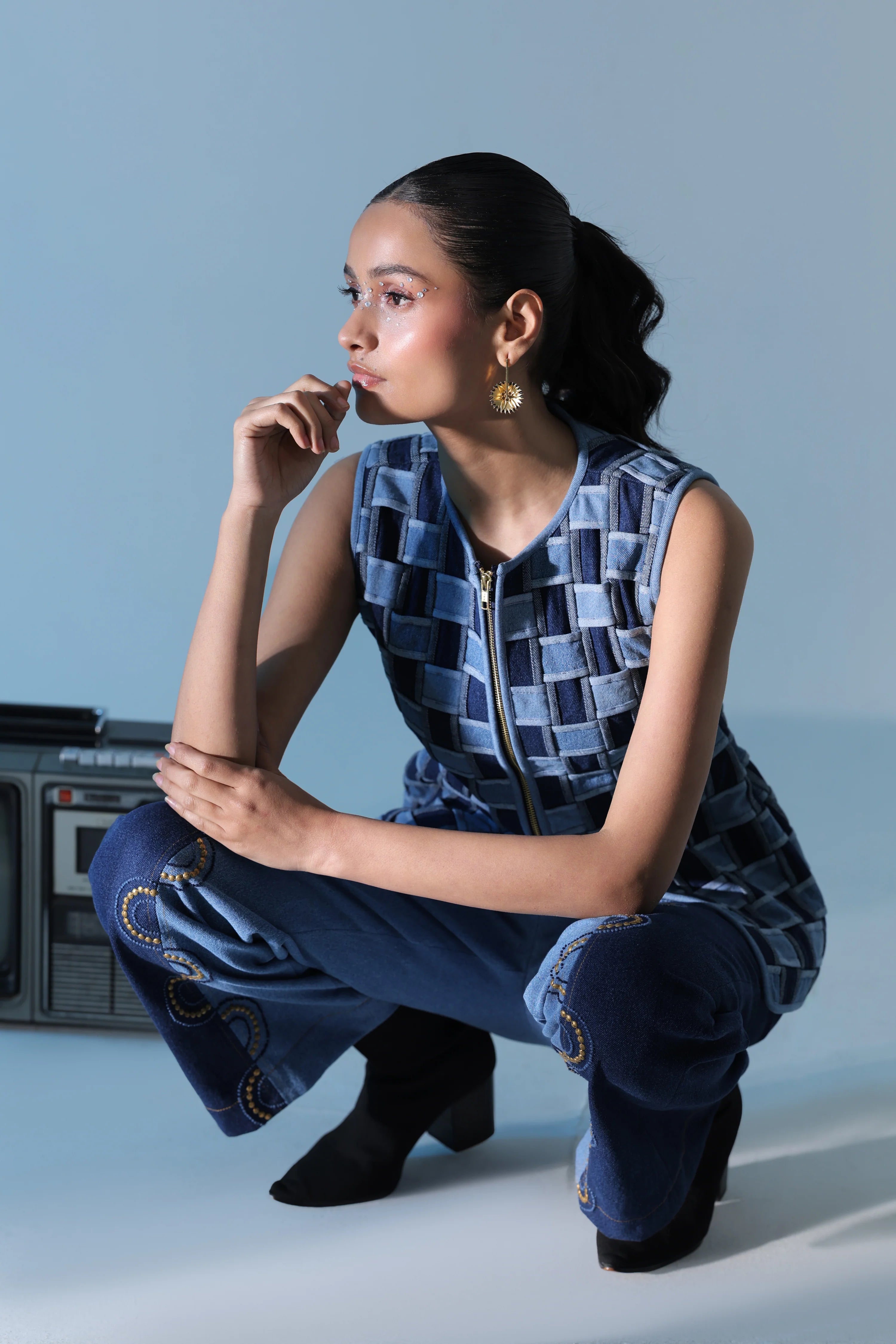 Woven Cascade Co-ord