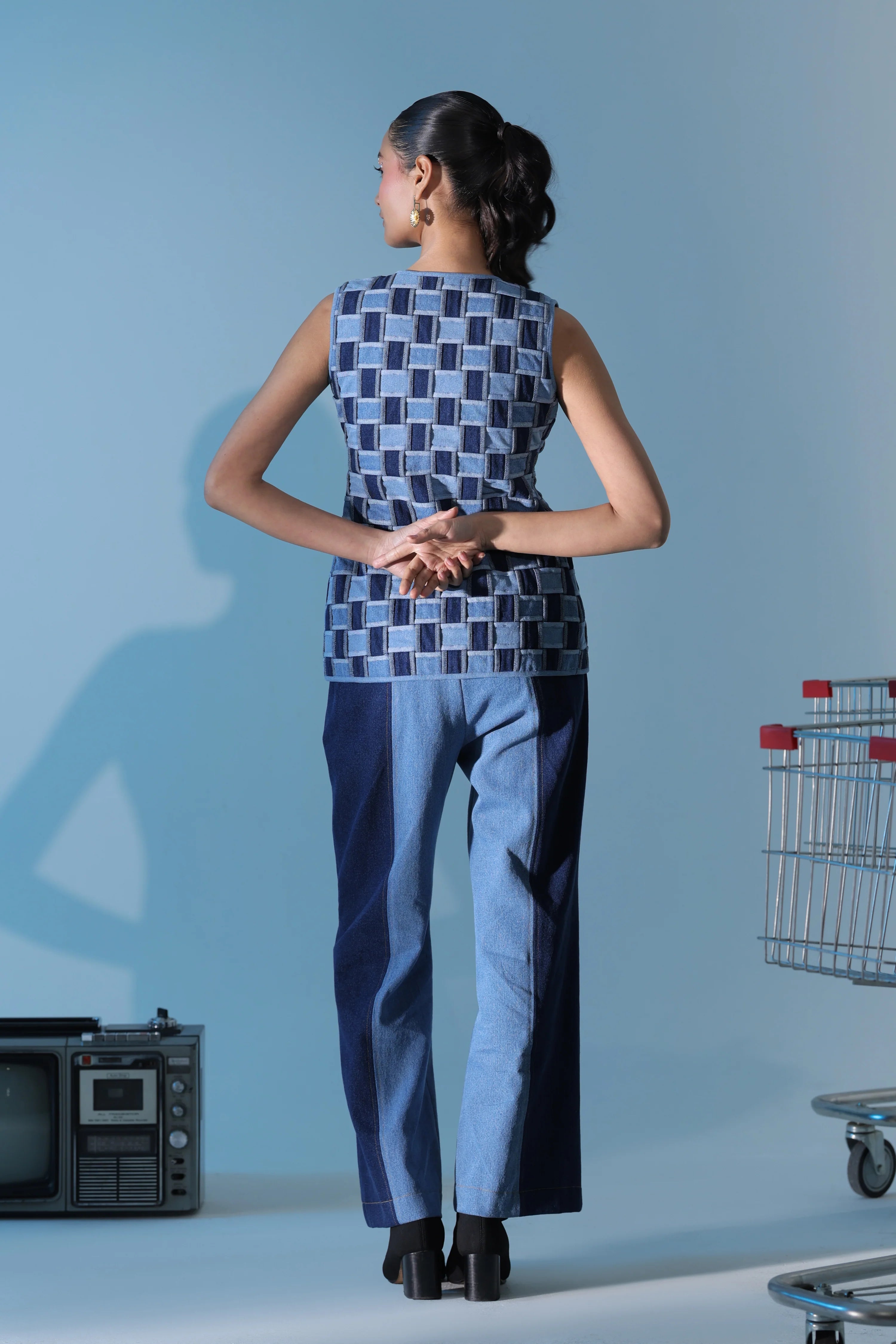 Woven Cascade Co-ord