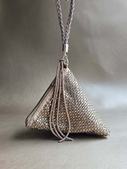 Deep Gold Delhi Wristlet