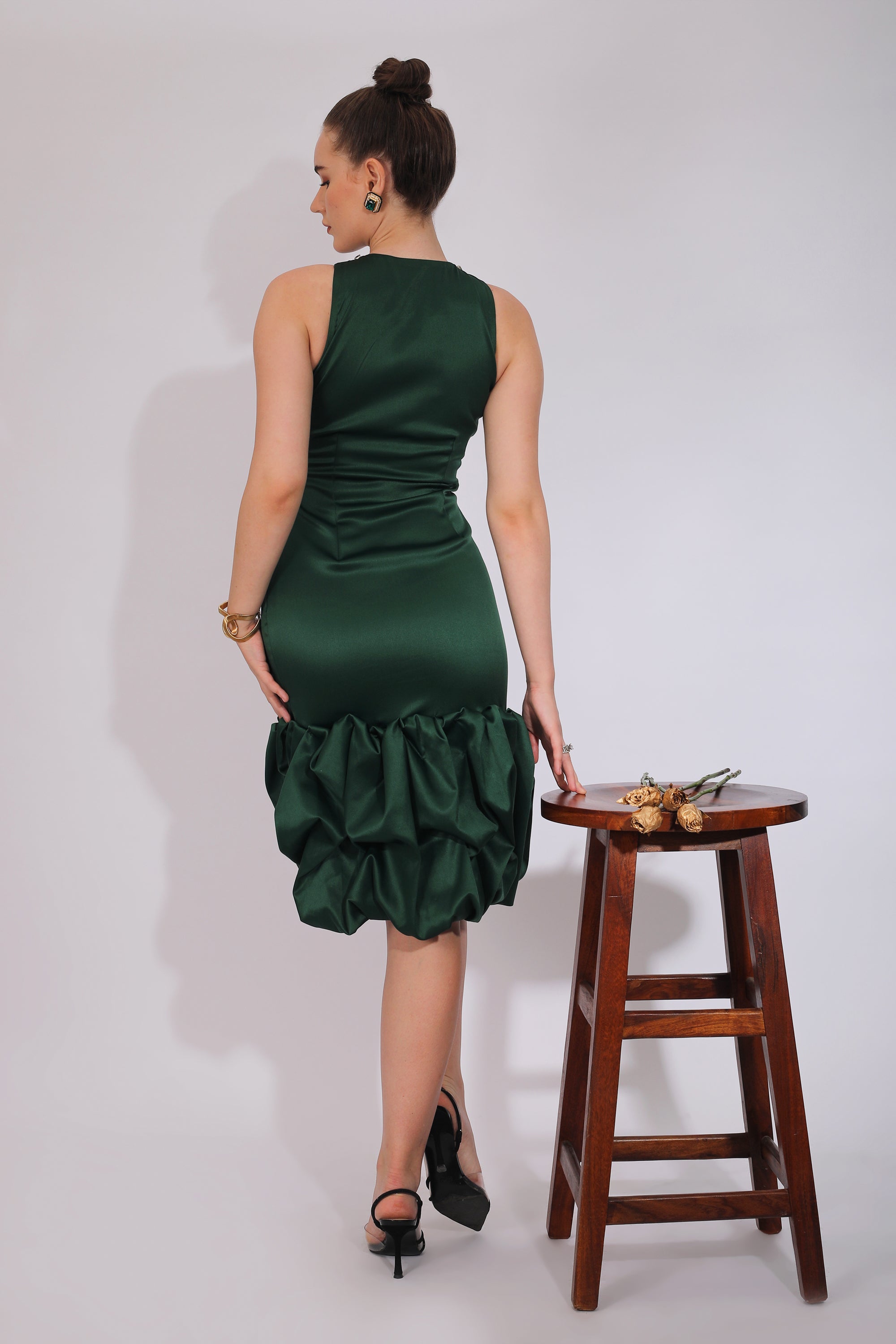 Emerald Allure Dress