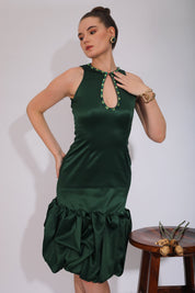 Emerald Allure Dress