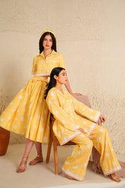 Marigold Shirt Tunic Set