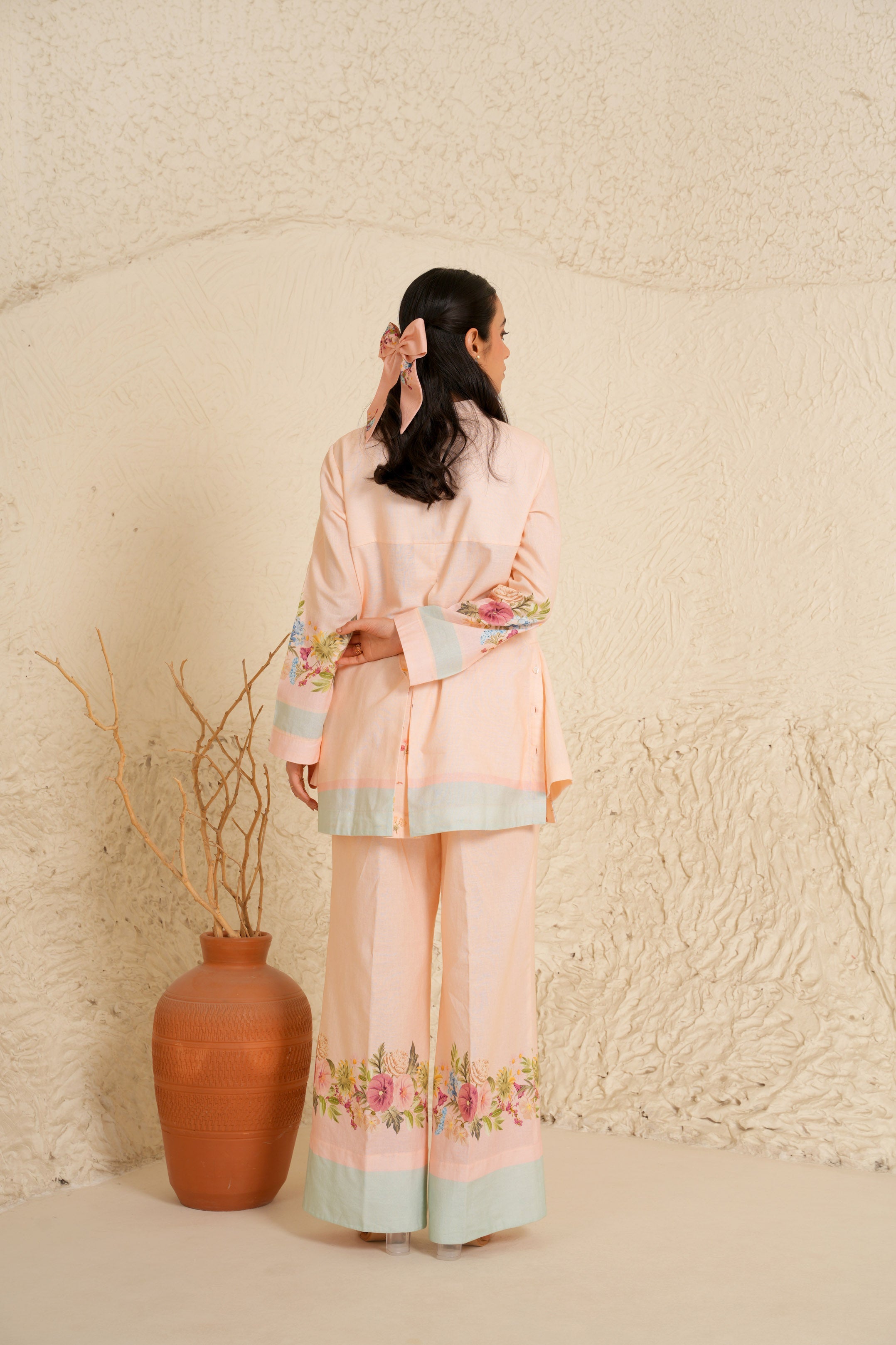 Willow Bloom Kurta Tunic Set