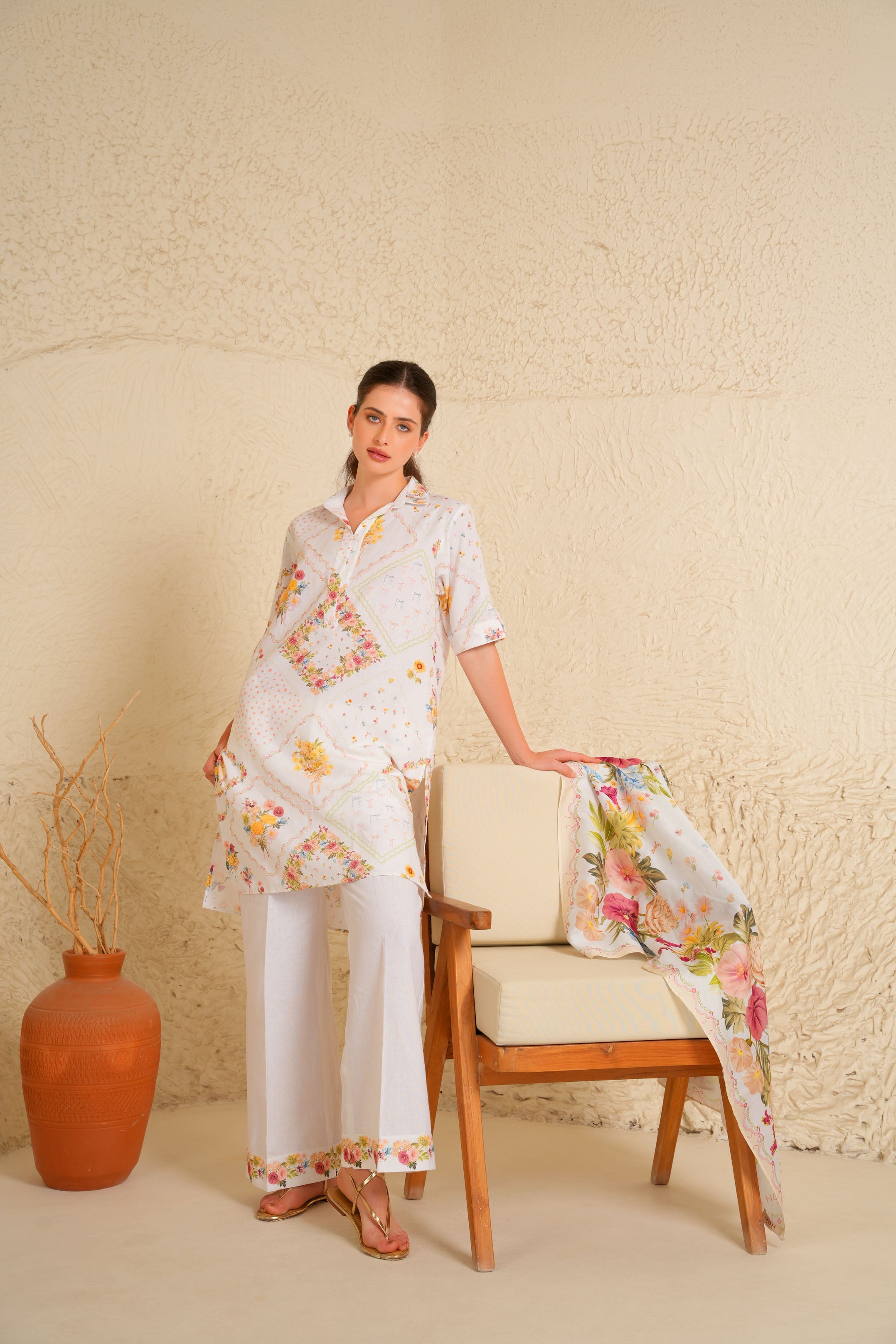 Quite Bloom Kurta Set