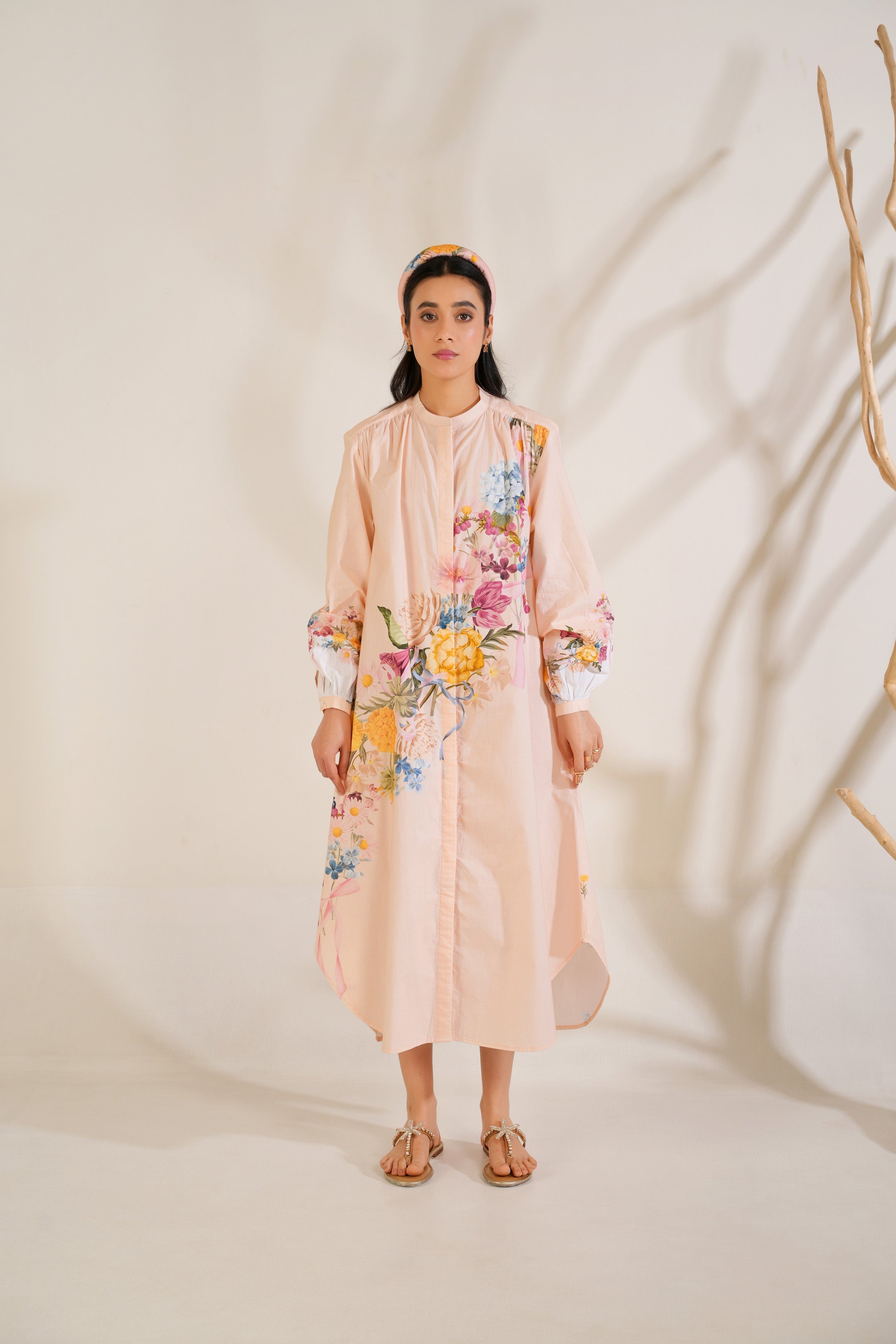 English Summer Shirt Dress Co-ord Set